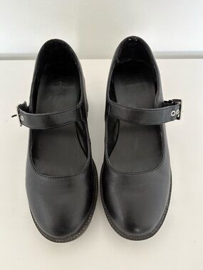 Dolce Vita Black Mary Jane Platform Shoes